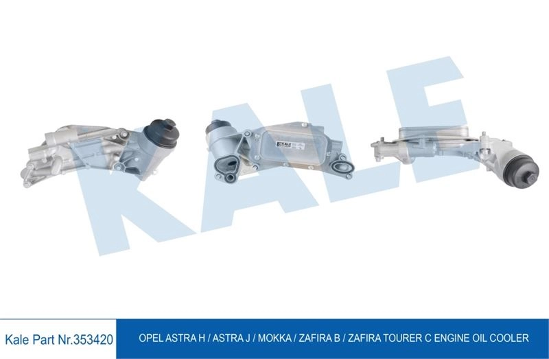 KALE 353420 ASTRA H ZAFİRA B YAĞ SOĞUTUCU KOMPLE 1.6 